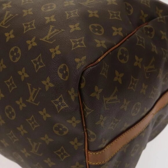 LOUIS VUITTON Monogram Keepall Bandouliere 55 Boston Bag - Picture 10 of 14